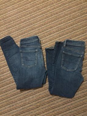 American Eagle Outfitters the dream jeans hi-rise jegging -2 PAIRS